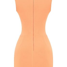 Enya Apricot Corset Mini Dress - Image 4