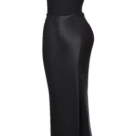 Persephone Black Strapless Corset Dress - Image 3