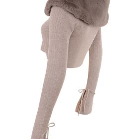 Dahlia Beige Cashmere Cardigan - Image 3