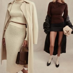 Adelita Chocolate Cashmere Blend Sweater