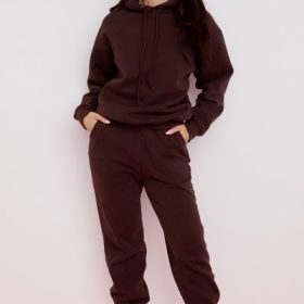 Sky Chocolate Fleece Back Jogging Trouser - Image 5