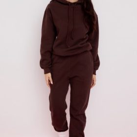 Sky Chocolate Fleece Back Jogging Trouser - Image 8