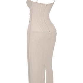 Nalini Sand Maxi Dress - Image 3