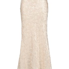 Mara Ivory Metallic Jacquard Maxi Skirt - Image 2