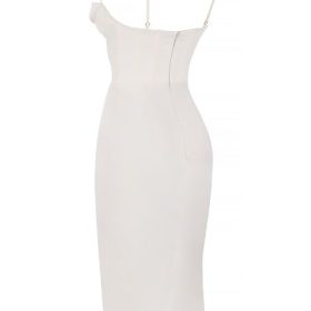 Myrna Ivory Corset Slip Dress - Image 3