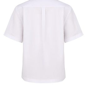 Maiko White Oversized Shirt - Image 4