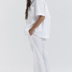 Maiko White Oversized Shirt - Image 11