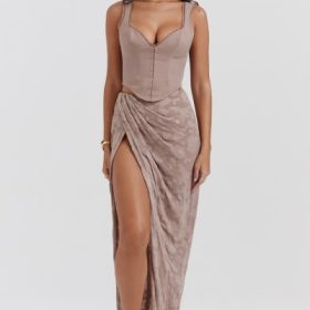 Vesper Mushroom Maxi Skirt - Image 5