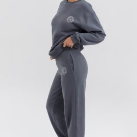 Coast Slate Fleece Back Jogging Trousers - Image 9