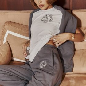 Coast Slate Fleece Back Jogging Trousers - Image 12