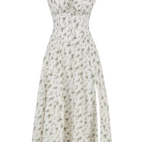 Carmen Garden Print Bustier Sundress - Image 2