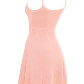 Lorenza Primrose Sheer Knit Mini Dress - Image 3