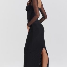 Katarina Black Maxi Dress