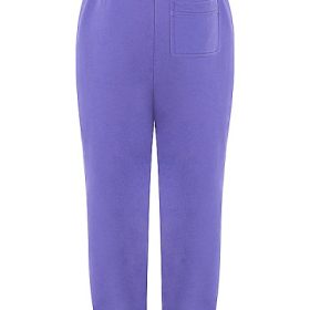 Sky Purple Fleece Back Jogging Trousers - Image 4