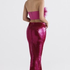 Alexis Hot Pint Sequin Maxi Skirt - Image 9